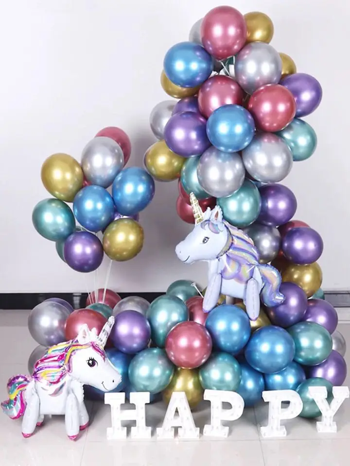 Emerra 10pcs 12inch Kids Toy New Glossy Metal Pearl Latex Balloons Thick Chrome Colors Balls Birthday Party Decor Free Shipping
Emerra 10pcs 12inch Kids Toy New Glossy Metal Pearl Latex Balloons Thick Chrome Colors Balls Birthday Party Decor Free Shipping