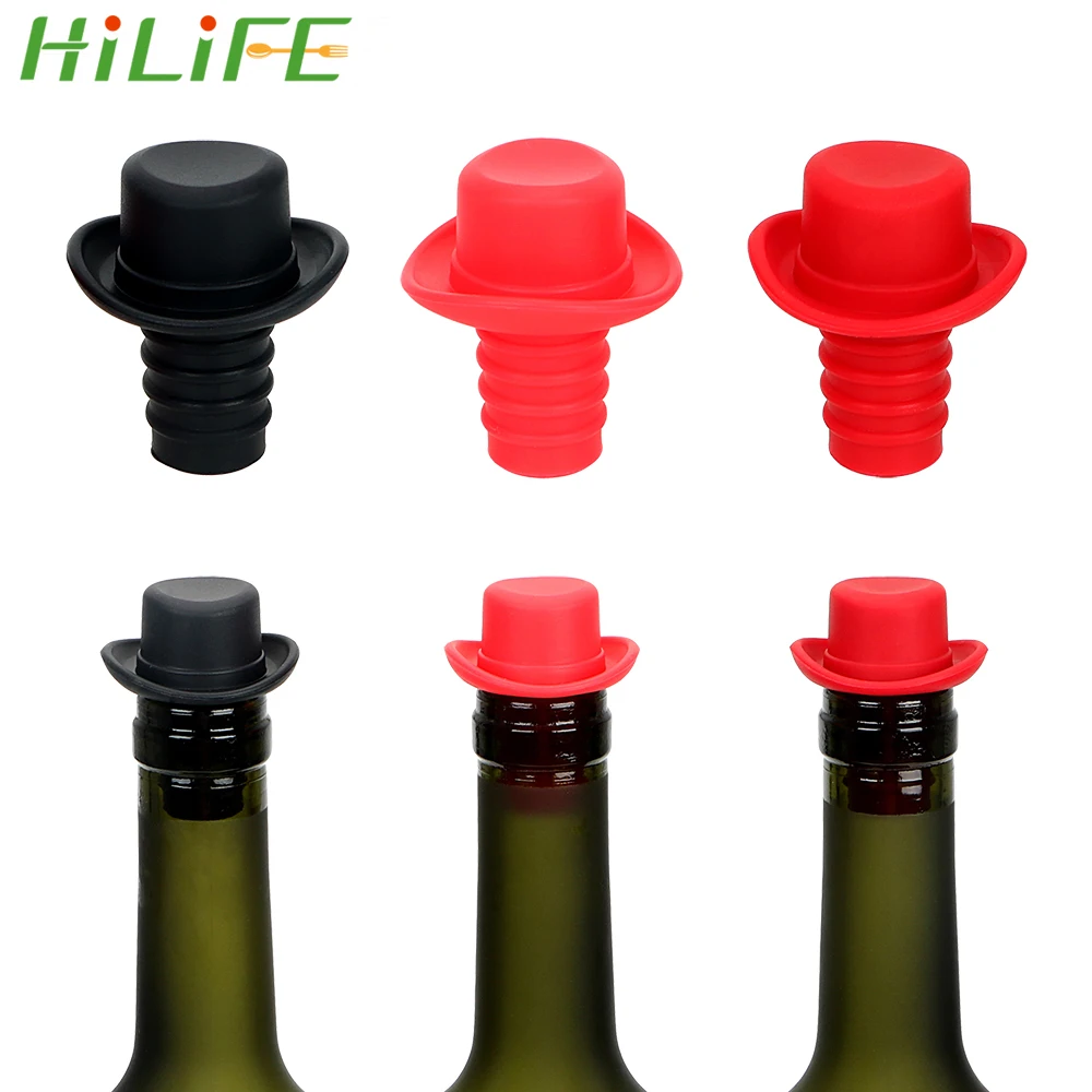 HILIFE Beer Soda Cork Formal Hat Kitchen Bar Supplies Bottle Cap Cover Silicone Wine Stopper Bar Tools Funny Bottle Plug
HILIFE Beer Soda Cork Formal Hat Kitchen Bar Supplies Bottle Cap Cover Silicone Wine Stopper Bar Tools Funny Bottle Plug