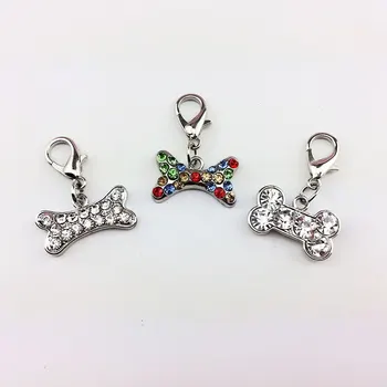 200pcs Pet Pendent Collar for Dogs Bone Rhinestone Bling Cat Dog Collar Pendant Tags Necklace Jewelry
200pcs Pet Pendent Collar for Dogs Bone Rhinestone Bling Cat Dog Collar Pendant Tags Necklace Jewelry