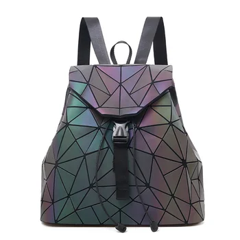 Women Backpack Luminous School Bags Fashion Backpacks For Teenage Girl Famous Brand Geometry Backpack School Holographic Mochila
Women Backpack Luminous School Bags Fashion Backpacks For Teenage Girl Famous Brand Geometry Backpack School Holographic Mochila