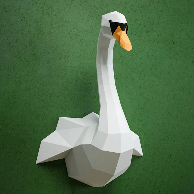 3D Paper Model Swan Papercraft Home Decor Wall Decoration Puzzles Educational DIY Kids Toys Birthday Gift 632
3D Paper Model Swan Papercraft Home Decor Wall Decoration Puzzles Educational DIY Kids Toys Birthday Gift 632