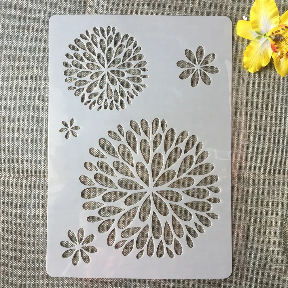 1Pcs A4 Round Circle Leaves DIY Craft Layering Stencils Painting Scrapbooking Stamping Embossing Album Paper Card Template
1Pcs A4 Round Circle Leaves DIY Craft Layering Stencils Painting Scrapbooking Stamping Embossing Album Paper Card Template