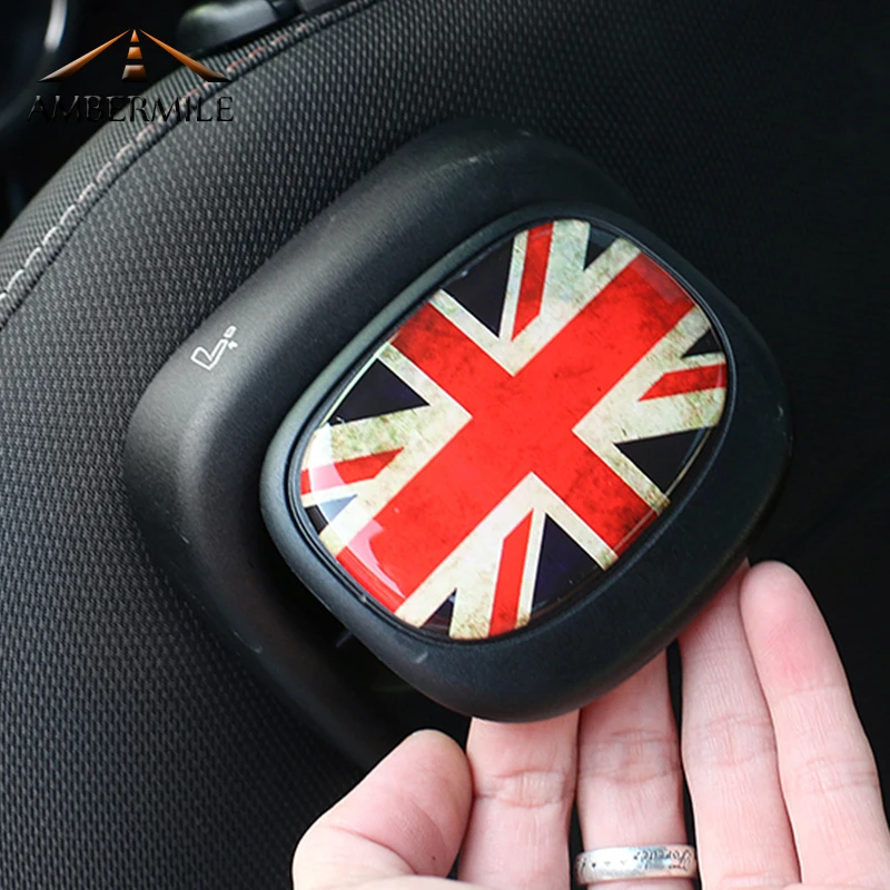 AMBERMILE 2PCS 3D Crystal Epoxy Car Back Handle Cover Sticker Interior Decoration Decal for Mini Cooper F55 F56 Accessories
AMBERMILE 2PCS 3D Crystal Epoxy Car Back Handle Cover Sticker Interior Decoration Decal for Mini Cooper F55 F56 Accessories