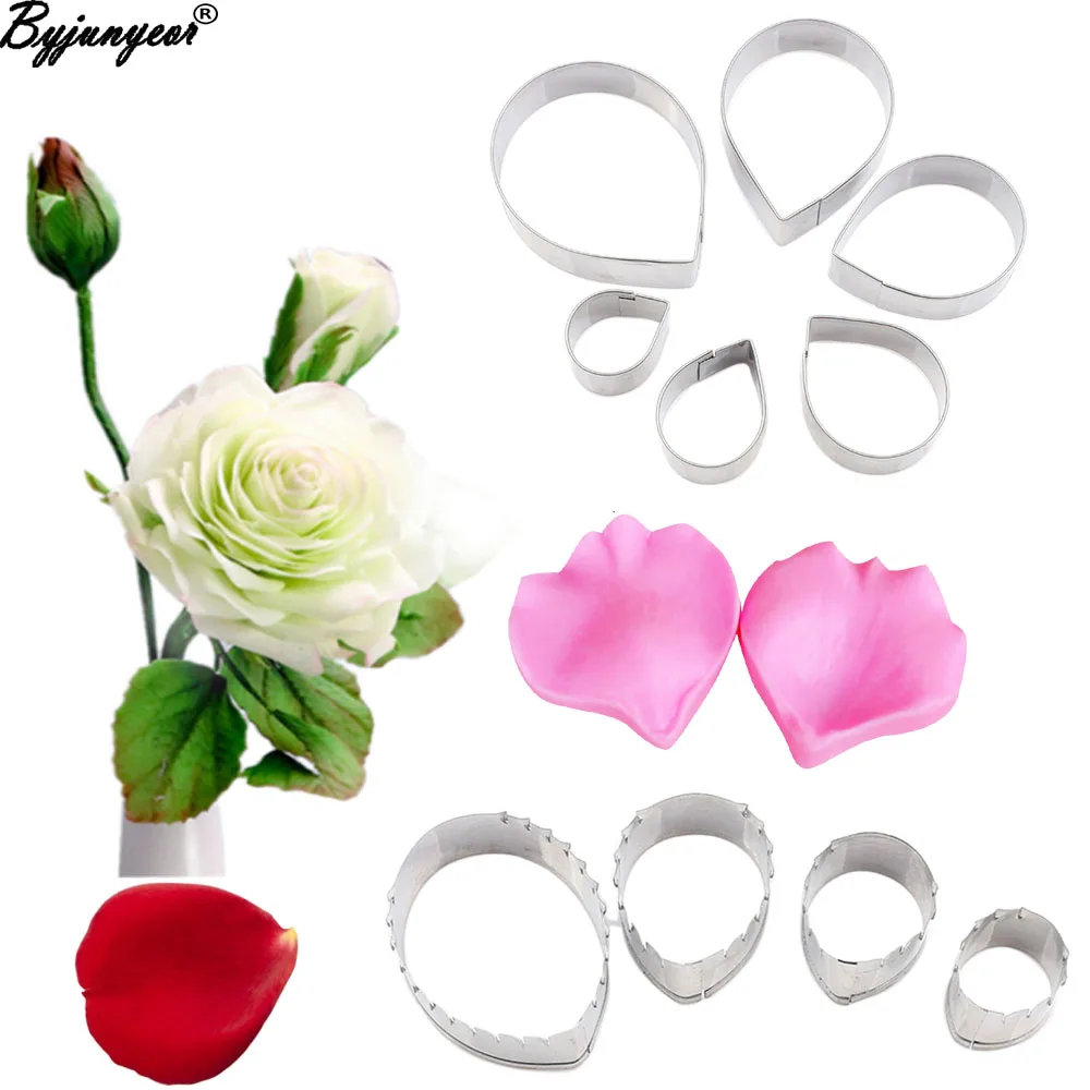 Rose Petal Silicone Veiner & Cutter Flower Cutter Cake Decorating Moulds Fondant Sugarcraft Stainless Steel Cutter CS158
Rose Petal Silicone Veiner & Cutter Flower Cutter Cake Decorating Moulds Fondant Sugarcraft Stainless Steel Cutter CS158