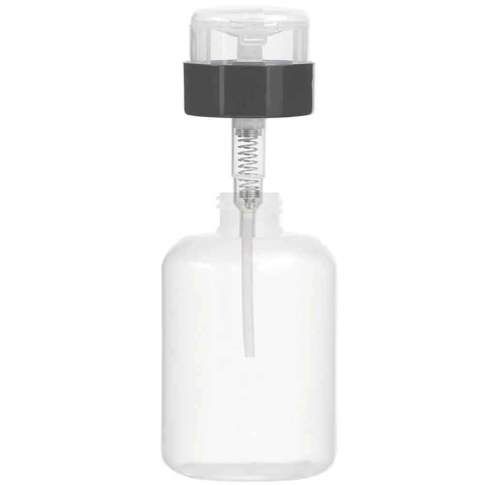 Top Quality Empty Pump Dispenser Liquid UV Gel Polish Nail Art Polish Clean Acetone Bottle 210ml Polish Cleanser Remover Bottle
Top Quality Empty Pump Dispenser Liquid UV Gel Polish Nail Art Polish Clean Acetone Bottle 210ml Polish Cleanser Remover Bottle