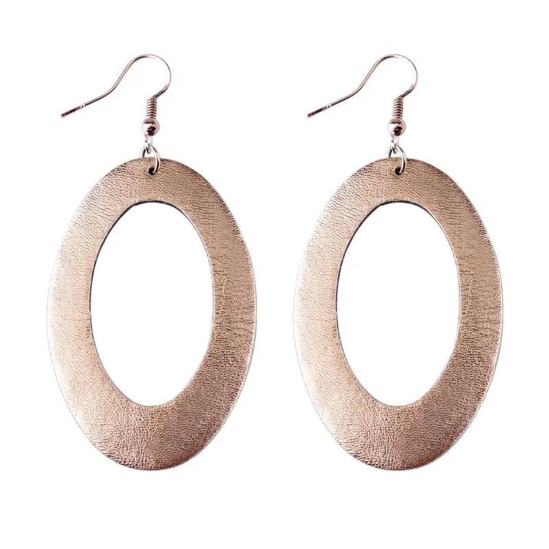ZWPON 2019 Simple Cutout Oval Gold Silver Leather Earrings for Women Fashion Spring Print Floral Statement Earrings Wholesale
ZWPON 2019 Simple Cutout Oval Gold Silver Leather Earrings for Women Fashion Spring Print Floral Statement Earrings Wholesale
