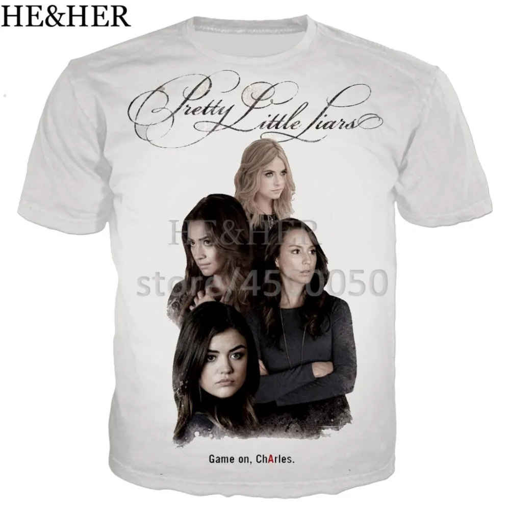 Newest The Pretty Little Liars 3D printed men tshirts funny fashion summer shirts cool shirt for men women unisex casual top
Newest The Pretty Little Liars 3D printed men tshirts funny fashion summer shirts cool shirt for men women unisex casual top