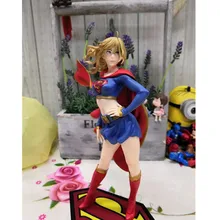 Justice League DC Comics Super Ragazze Supergirl Figura Bambola del ПВХ фигурка Коллекционная