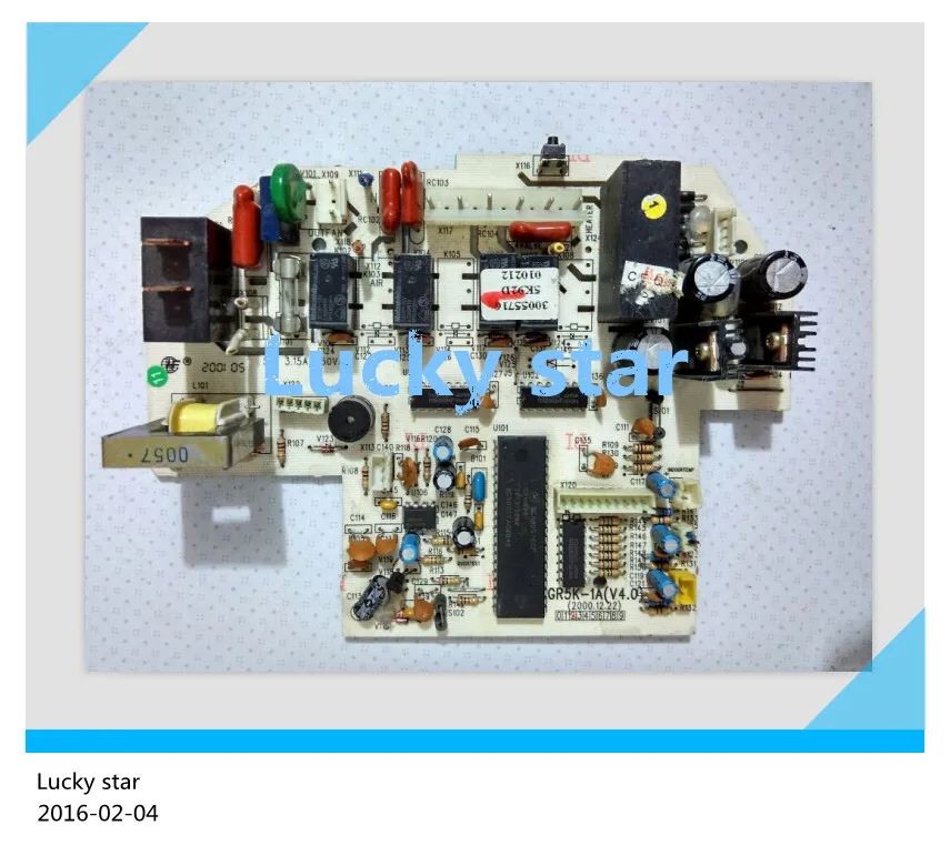 

98% new for Gree Air conditioning computer board circuit board 30055716 GR5K-1A V4.1 good working