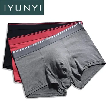 IYUNYI Cotton Boxers Shorts Mens Modal Breathable nderwear Trunks Hombre Homme Man Mid Waist U Convex Pouch Bikini Male Panties
IYUNYI Cotton Boxers Shorts Mens Modal Breathable nderwear Trunks Hombre Homme Man Mid Waist U Convex Pouch Bikini Male Panties