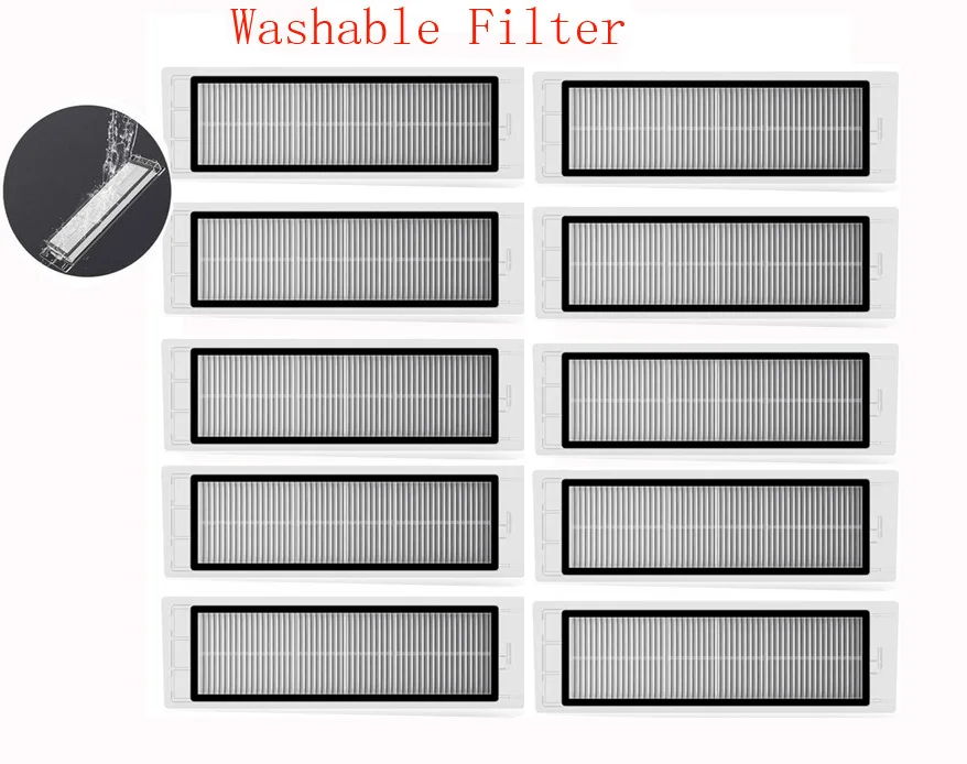 New 10pcs/lot improved version washable hepa filter for Xiaomi Mi Robot Roborock S50 S51 parts
New 10pcs/lot improved version washable hepa filter for Xiaomi Mi Robot Roborock S50 S51 parts