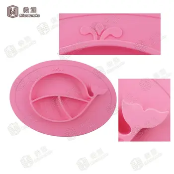 Non-Slip Mini whale shape food Mat One-piece Silicone Feeding Placemat for Baby and Toddlers Multi-colors Highchair Trays
Non-Slip Mini whale shape food Mat One-piece Silicone Feeding Placemat for Baby and Toddlers Multi-colors Highchair Trays