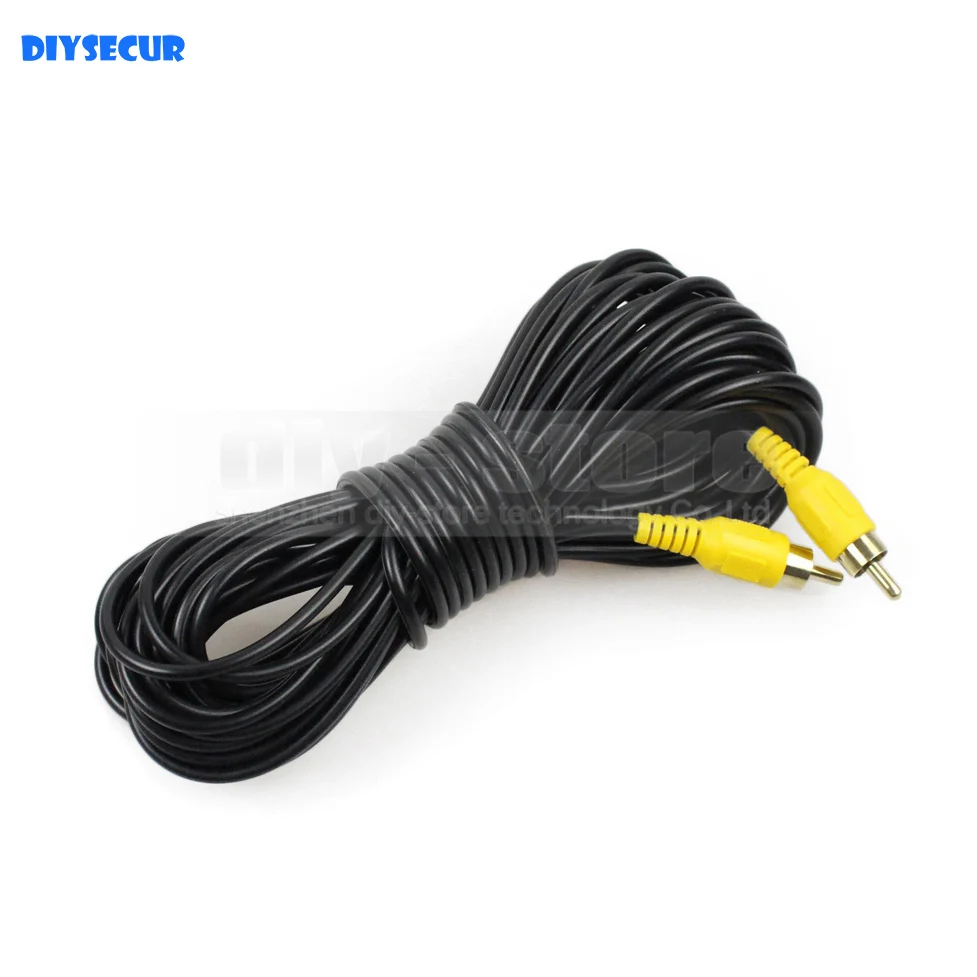 DIYSECUR 20 Meter AV RCA Cable / Extension Cable / Cord / Video Cable for Rear View Camera/Tester/ Video/ DVD/Car AMP /Amplifie
DIYSECUR 20 Meter AV RCA Cable / Extension Cable / Cord / Video Cable for Rear View Camera/Tester/ Video/ DVD/Car AMP /Amplifie