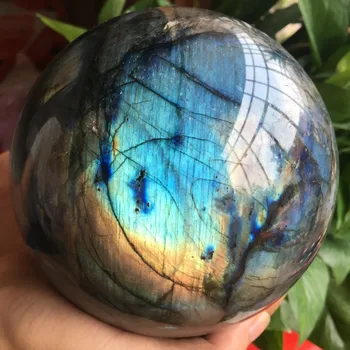 100mm Natural labradorite quartz sphere rock crystal ball healing Natural stones and minerals
100mm Natural labradorite quartz sphere rock crystal ball healing Natural stones and minerals