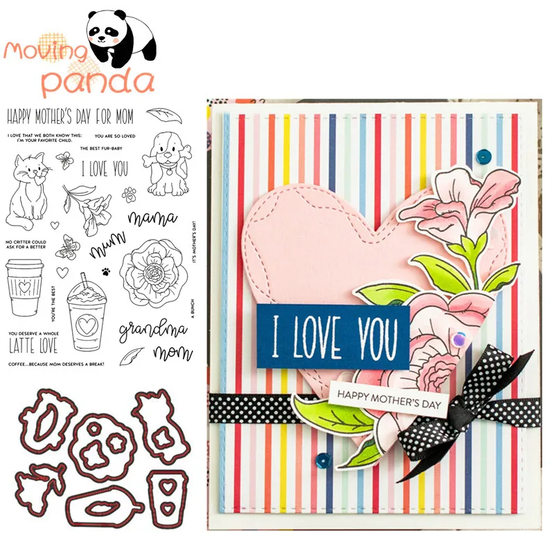 2019 New FOR ALL MOMS Metal Cutting Dies and Clear Stamps for Scrapbooking for DIY Card Making Cutting Crafts Stencil Dies
2019 New FOR ALL MOMS Metal Cutting Dies and Clear Stamps for Scrapbooking for DIY Card Making Cutting Crafts Stencil Dies