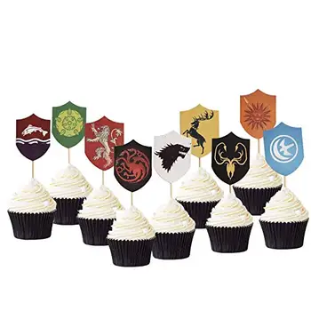 27pcs/set Game of Thrones Cake Toppers Picks GOT Cupcake Topper for Baby Shower and Birthday Party Favors Christmas Decorations
27pcs/set Game of Thrones Cake Toppers Picks GOT Cupcake Topper for Baby Shower and Birthday Party Favors Christmas Decorations