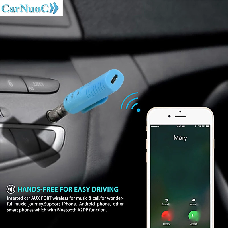 Wireless 4.1 Bluetooth Aux Audio Receiver Adapter Handsfree Car Kit 3.5mm jack Music Receiver for BMW F30 F10 F20 E90 E60 E40
Wireless 4.1 Bluetooth Aux Audio Receiver Adapter Handsfree Car Kit 3.5mm jack Music Receiver for BMW F30 F10 F20 E90 E60 E40