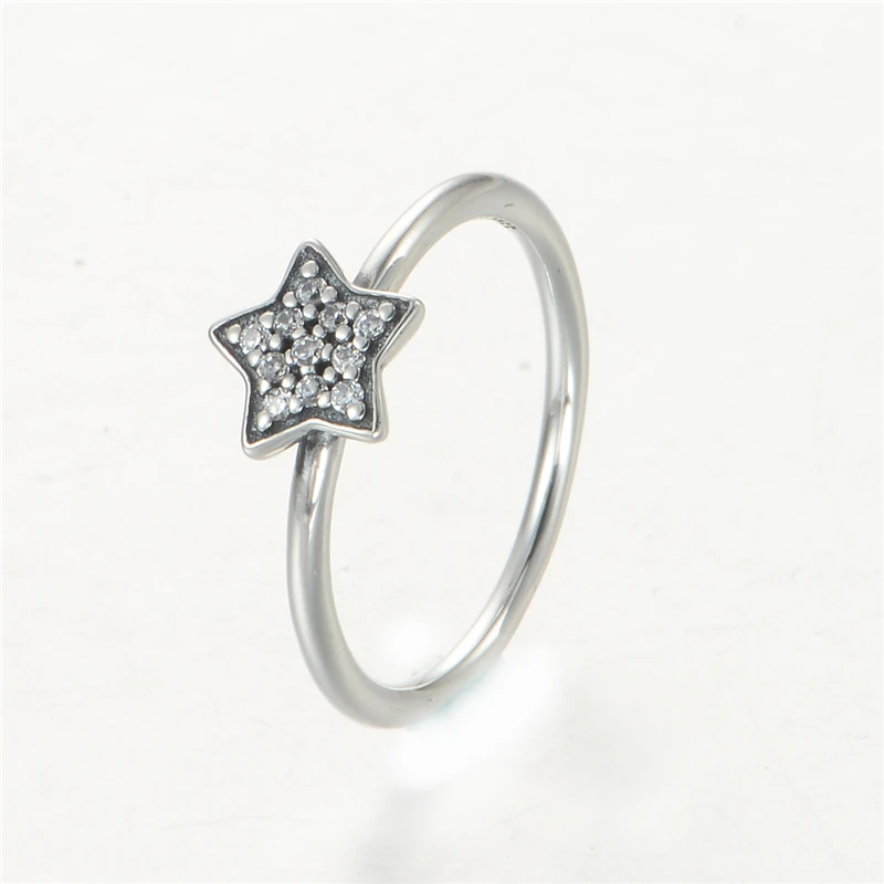 New 925 sterling silver stars rings for women with CZ silver rings wedding rings Fits European Brand Jewelry RIP134
New 925 sterling silver stars rings for women with CZ silver rings wedding rings Fits European Brand Jewelry RIP134