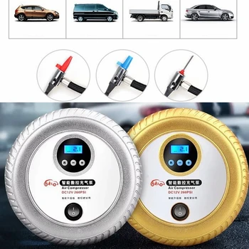 Universal 12V Electric Inflating Machine 260PSI Car Tire Inflation Pump Air Compressor Mini Tire Design Digital Inflator pump
Universal 12V Electric Inflating Machine 260PSI Car Tire Inflation Pump Air Compressor Mini Tire Design Digital Inflator pump