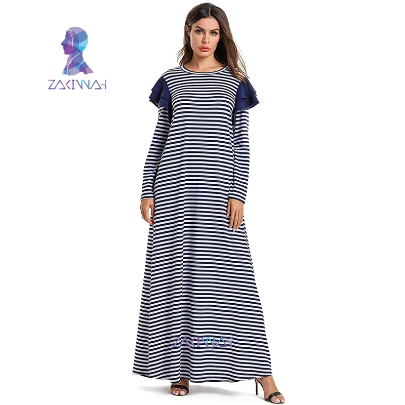 7596 Muslim Striped Dress Women Abaya Turkish Ramadan Islamic Clothing Dubai Turkey Kaftan Plus Size Casual Muslim Robe
7596 Muslim Striped Dress Women Abaya Turkish Ramadan Islamic Clothing Dubai Turkey Kaftan Plus Size Casual Muslim Robe