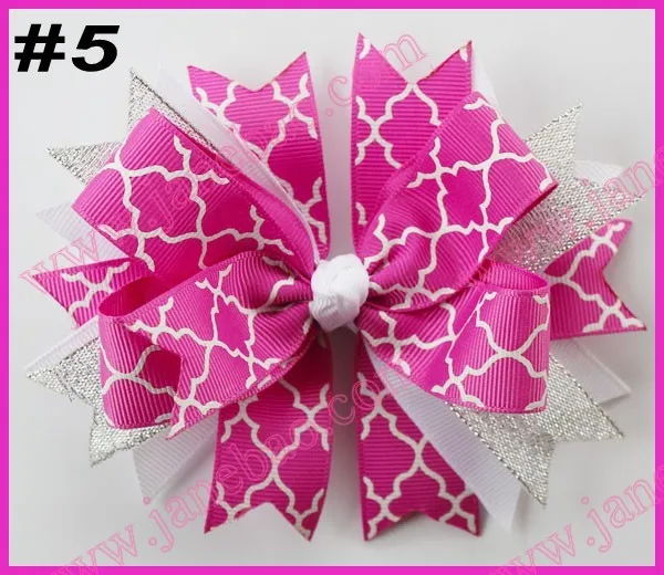 free shipping 30pcs 4.5'' spike hair bows with chevron ribbon and quatrefoil ribbon hair clips hair bows
free shipping 30pcs 4.5'' spike hair bows with chevron ribbon and quatrefoil ribbon hair clips hair bows