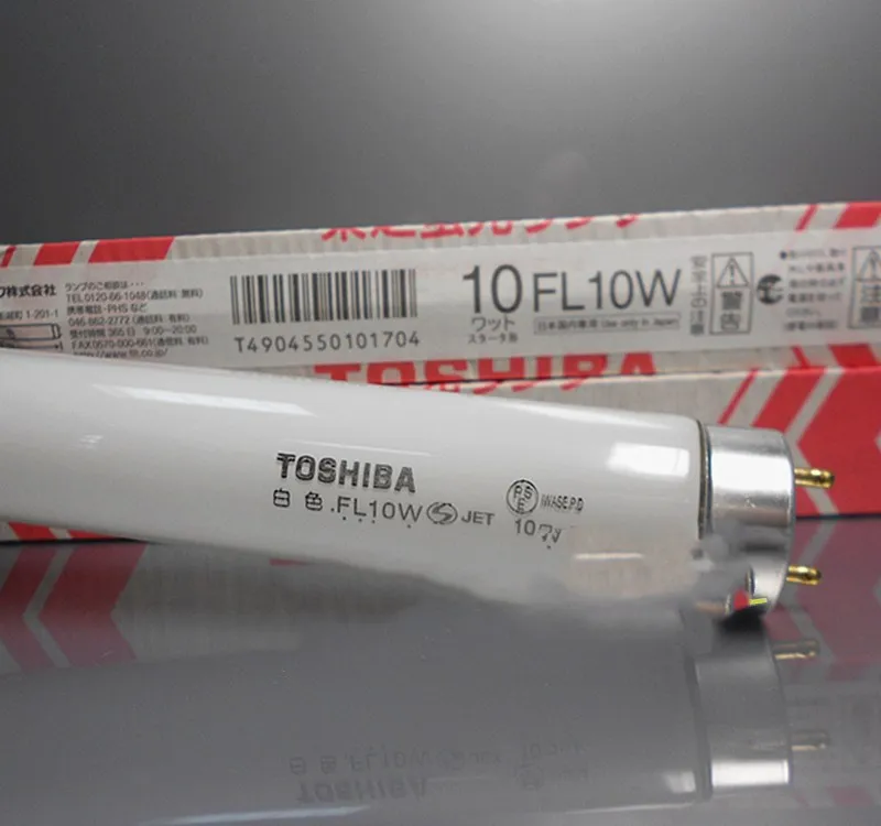 Для 2 шт., TOSHIBA FL10T8D Переход 10 W люминесцентная лампа трубка, 10 Вт 6500 K линейные лампы, старый код FL10D
Для 2 шт., TOSHIBA FL10T8D Переход 10 W люминесцентная лампа трубка, 10 Вт 6500 K линейные лампы, старый код FL10D