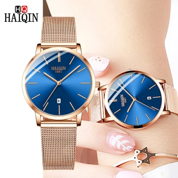 HAIQIN Women's Watches Wrist Watches For Women Fashion Brand Top Luxury Quartz Women Clock Couple Watch Men Relogio Masculin
HAIQIN Women's Watches Wrist Watches For Women Fashion Brand Top Luxury Quartz Women Clock Couple Watch Men Relogio Masculin