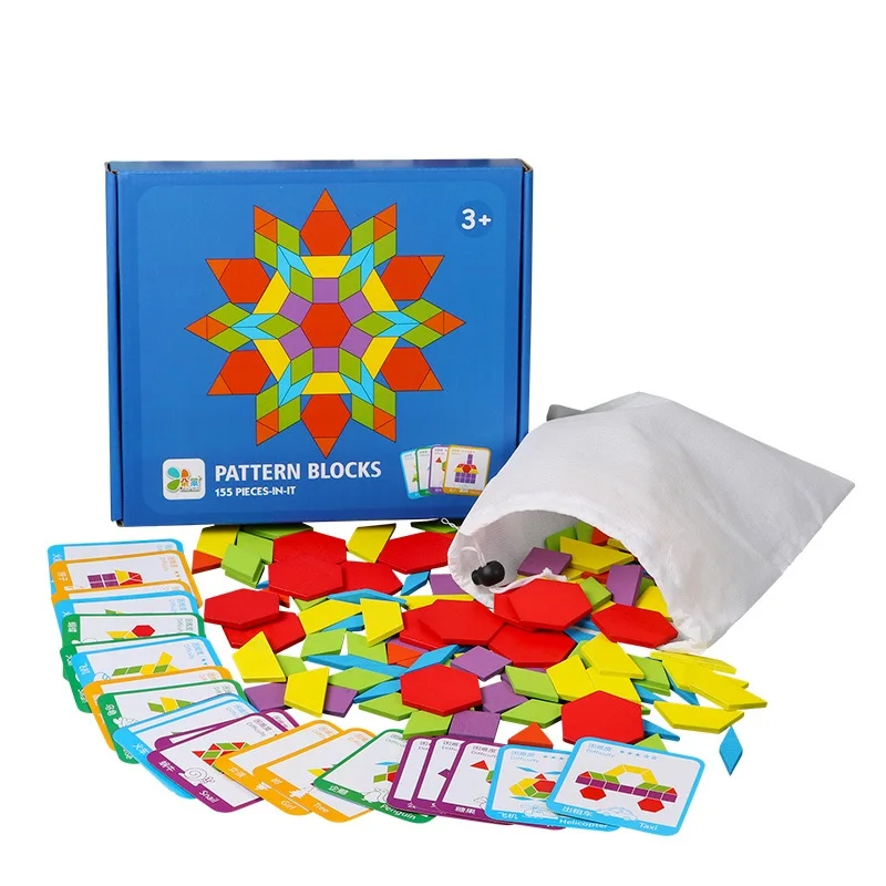 155pcs Montessori Wooden Jigsaw Puzzle Colorful Creative Game Brain Training Educational Toys Kids Gifts Learning Developing Toy
155pcs Montessori Wooden Jigsaw Puzzle Colorful Creative Game Brain Training Educational Toys Kids Gifts Learning Developing Toy