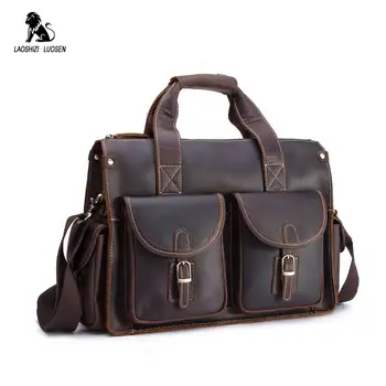 Men's Briefcase Genuine Leather Business Handbag Laptop Vintage Large Office Shoulder Messenger Bags Travel Luxury Bolsas
Men's Briefcase Genuine Leather Business Handbag Laptop Vintage Large Office Shoulder Messenger Bags Travel Luxury Bolsas