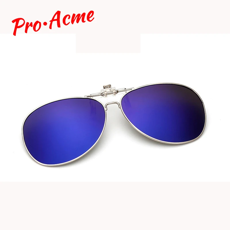 Pro Acme Unisex Pilot Polarized Clip On Sunglasses Men /Women Mirror Lens Metal Frame Clip Sun Glasses for Near-Sighted CC1058
Pro Acme Unisex Pilot Polarized Clip On Sunglasses Men /Women Mirror Lens Metal Frame Clip Sun Glasses for Near-Sighted CC1058