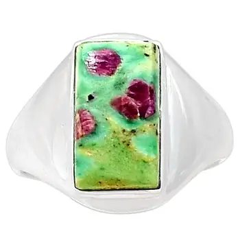 Genuine RUBY IN FUCHSITE Ring 925 Sterling Silver Jewelry,USA Size :8.25, MHBAR3827
Genuine RUBY IN FUCHSITE Ring 925 Sterling Silver Jewelry,USA Size :8.25, MHBAR3827