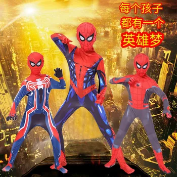 2019 Peter Parker Spiderman Kostuum Costume 3D Print Fullbody Halloween Spider-Man: Far From Home Cosplay Suit For Kids Adult
2019 Peter Parker Spiderman Kostuum Costume 3D Print Fullbody Halloween Spider-Man: Far From Home Cosplay Suit For Kids Adult