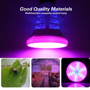 110V/220V 2 In 1 LED Electric Shock Type Mosquito Killer Lamp E27 E26 Plant Growth Light 5V USB Anti Insect Trap Bug Zapper Bulb
110V/220V 2 In 1 LED Electric Shock Type Mosquito Killer Lamp E27 E26 Plant Growth Light 5V USB Anti Insect Trap Bug Zapper Bulb