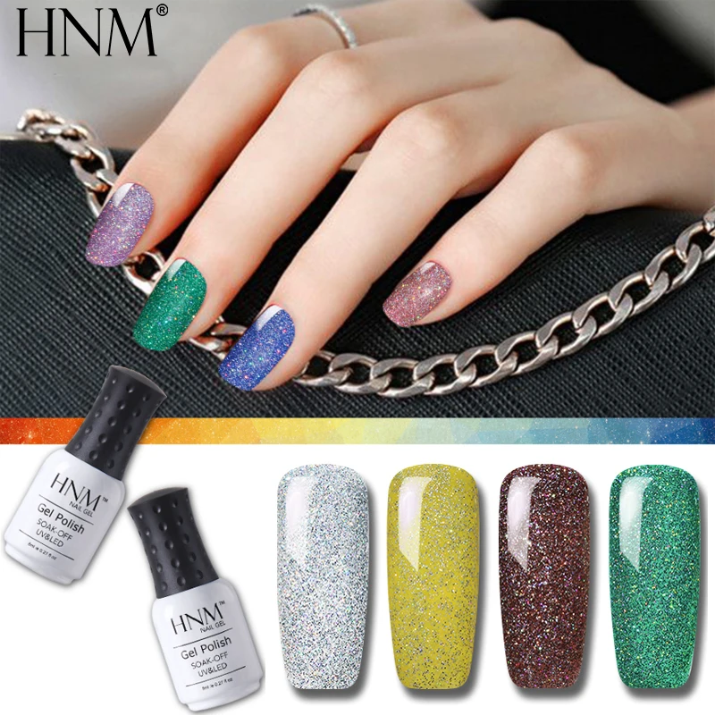 HNM 8ML UV LED Stamping Paint Nail Polish Gellak Soak Off Semi Permanent Vernis a Ongle Art Nagellak Gel | Красота и здоровье