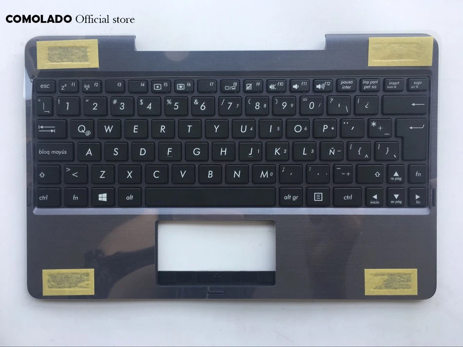 LA Latin Keyboard for ASUS T100 T100A T100C T100T T100TA T100TAF T100TAL T100TAM T100TAR with Palmrest Upper cover LA Layout
LA Latin Keyboard for ASUS T100 T100A T100C T100T T100TA T100TAF T100TAL T100TAM T100TAR with Palmrest Upper cover LA Layout