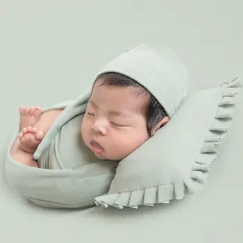 Newborn Photography Prop Infant Sleepy Cap+Wrap+Pillow 3Pcs/Set Studio photo shoot Accessories
Newborn Photography Prop Infant Sleepy Cap+Wrap+Pillow 3Pcs/Set Studio photo shoot Accessories