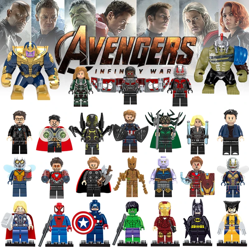 legoly Marvels Hulk Avengers 4 Figures Thanos Stan Lee Spiderman Toy Blocks Compatible Legoed Building Blocks DIY Toys for loly
legoly Marvels Hulk Avengers 4 Figures Thanos Stan Lee Spiderman Toy Blocks Compatible Legoed Building Blocks DIY Toys for loly