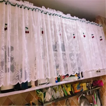 Free Shipping White half Lace Curtain Cherry Coffee Curtain Kitchen Short Curtain Small Curtain for Home window decoration
Free Shipping White half Lace Curtain Cherry Coffee Curtain Kitchen Short Curtain Small Curtain for Home window decoration