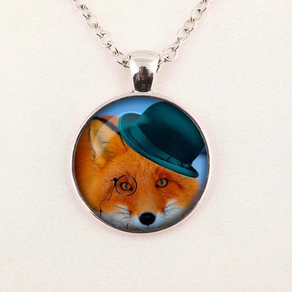 Wholesale Fox Pendant Necklace Glass Fox Pendant Creature Animal Art Pendant For Necklace Sliver
Wholesale Fox Pendant Necklace Glass Fox Pendant Creature Animal Art Pendant For Necklace Sliver