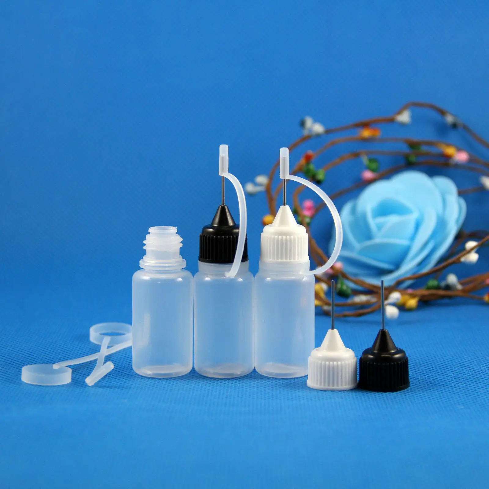 50pcs 3ml 5ml 10ml 15ml 30ml 50ml Plastic Squeezable Drop Bottle Metal Dropper Needle Tip Liquid Cig Oil E juice Fill container
50pcs 3ml 5ml 10ml 15ml 30ml 50ml Plastic Squeezable Drop Bottle Metal Dropper Needle Tip Liquid Cig Oil E juice Fill container