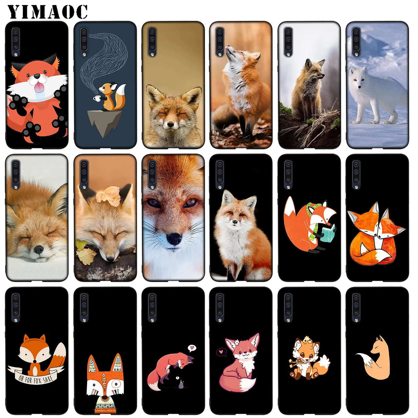YIMAOC arctic Fox Soft TPU Silicone Case for Samsung Galaxy A70 A60 A50 A40 A30 A20 A10 A50S A40S A30S A20S A10S Black Cover
YIMAOC arctic Fox Soft TPU Silicone Case for Samsung Galaxy A70 A60 A50 A40 A30 A20 A10 A50S A40S A30S A20S A10S Black Cover