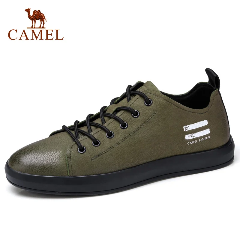 CAMEL Men's Genuine Leather Casual Shoes Classic Fashion Male Lace up Flats Black White Men Flat Heel Daily Comfortable Footwear
CAMEL Men's Genuine Leather Casual Shoes Classic Fashion Male Lace up Flats Black White Men Flat Heel Daily Comfortable Footwear