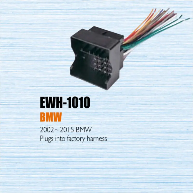 Plugs Into Factory Harness For BMW 2002-2013 - Radio Power Wire Adapter / Aftermarket Stereo Cable / Male DIN To ISO
Plugs Into Factory Harness For BMW 2002-2013 - Radio Power Wire Adapter / Aftermarket Stereo Cable / Male DIN To ISO