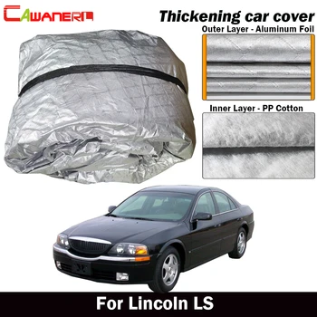 Cawanerl 3 Layer Car Cover Waterproof Inner Cotton Outdoor Sun Shade Rain Snow Hail Dust Protection Auto Cover For Lincoln LS
Cawanerl 3 Layer Car Cover Waterproof Inner Cotton Outdoor Sun Shade Rain Snow Hail Dust Protection Auto Cover For Lincoln LS