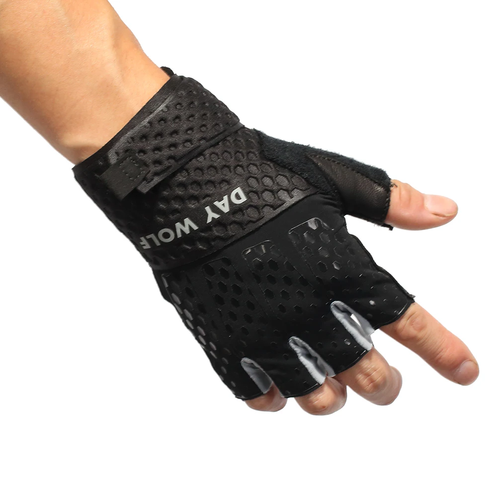 Weight Lifting Gym Gloves with Anti-Slip Leather Palm for Workout Exercise Training Fitness and Bodybuilding for Men & Women
Weight Lifting Gym Gloves with Anti-Slip Leather Palm for Workout Exercise Training Fitness and Bodybuilding for Men & Women