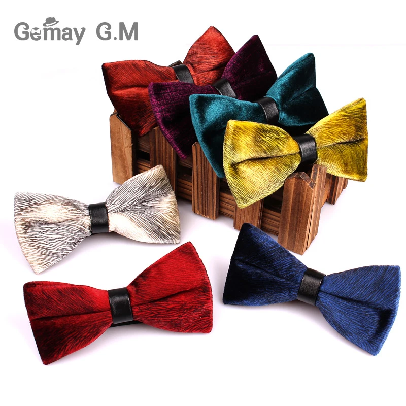 High Quality Velve Bowties For Men Brand Male Classic Solid Bow Tie Necktie For Business Wedding Neckwear Bowtie Gravat
High Quality Velve Bowties For Men Brand Male Classic Solid Bow Tie Necktie For Business Wedding Neckwear Bowtie Gravat