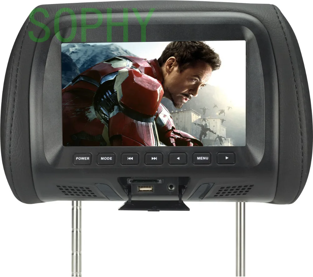 Universal 7 inches Auto Car Pillow Monitor Entertainment USB SD Card Reading Function
Universal 7 inches Auto Car Pillow Monitor Entertainment USB SD Card Reading Function