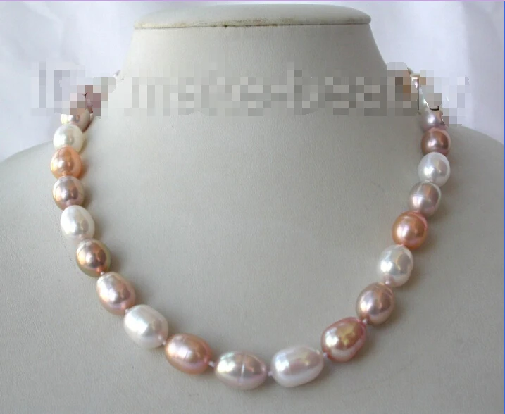 Free shipping >>>>>>stunning big 13mm baroque multicolor freshwater cultured pearl necklace h565
Free shipping >>>>>>stunning big 13mm baroque multicolor freshwater cultured pearl necklace h565