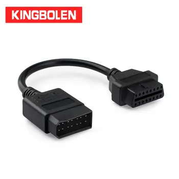 For Nissan 14Pin Male to OBD2/OBDII DLC 16 Pin Female Factory Price Car Diagnostic Adapter Converter Cable14 pin 
For Nissan 14Pin Male to OBD2/OBDII DLC 16 Pin Female Factory Price Car Diagnostic Adapter Converter Cable14 pin