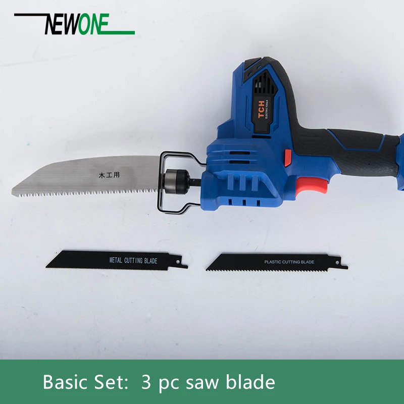 TCH 16V Portable Charging Reciprocating Saw with 4000mAh lithium battery plus Sharp Saw Blades for Wood/Metal/Plastic Cutting
TCH 16V Portable Charging Reciprocating Saw with 4000mAh lithium battery plus Sharp Saw Blades for Wood/Metal/Plastic Cutting